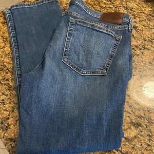 Abercrombie & Fitch Men's Straight Blue Jeans